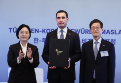 Türkmenistanyň Prezidenti Koreýa Respublikasynyň Premýer-ministri bilen duşuşdy