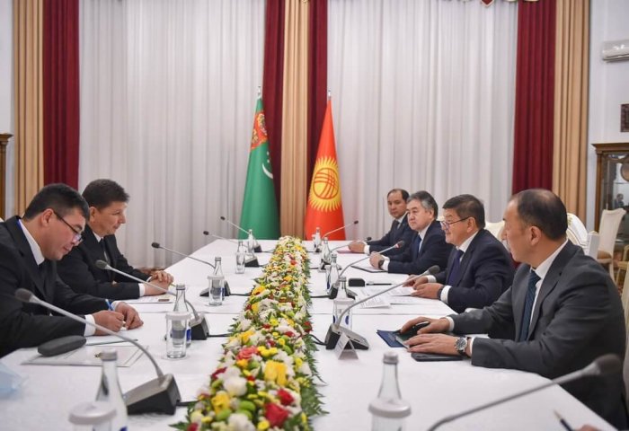 Türkmenistan we Gyrgyzystan bilelikdäki gaznany döretmek meselesine seretdiler