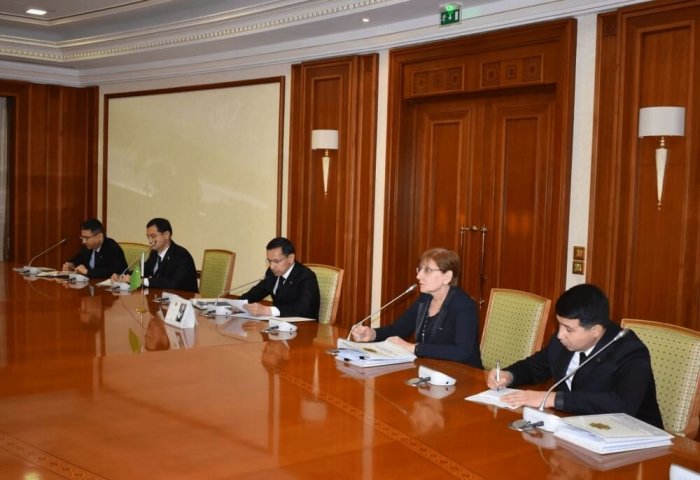 Turkmen Officials Attend Meeting on Improving Activities of SPECA
