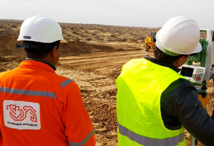 Ashgabat – Turkmenabat Highway Construction Underway