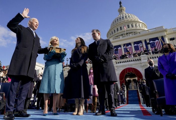 Joe Biden, Amerika Birleşik Devletleri’nin 46. Başkanı olarak göreve başladı