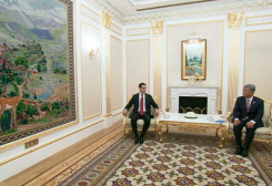 Türkmenistanyň Prezidenti “Daewoo E&C” kompaniýasynyň ýolbaşçysyny kabul etdi