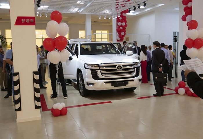 Toyota Holds Presentation of Land Cruiser 300 in Ashgabat
