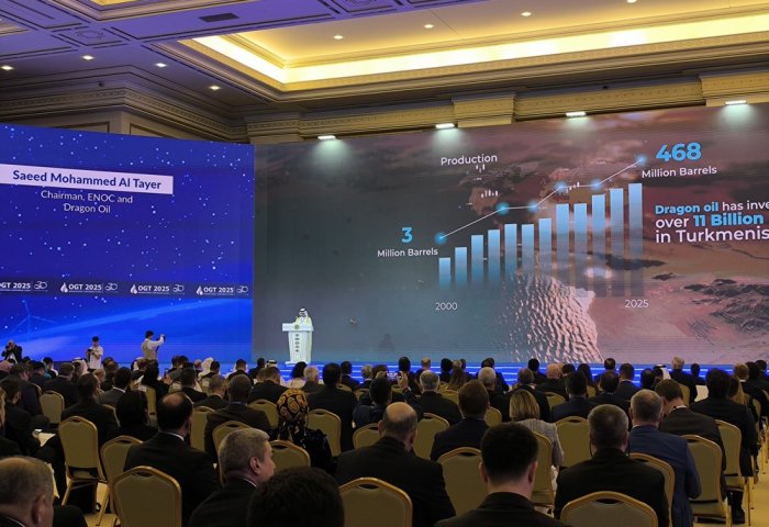 "Dragon Oil" Türkmenistanda 468 million barrel nebit çykardy