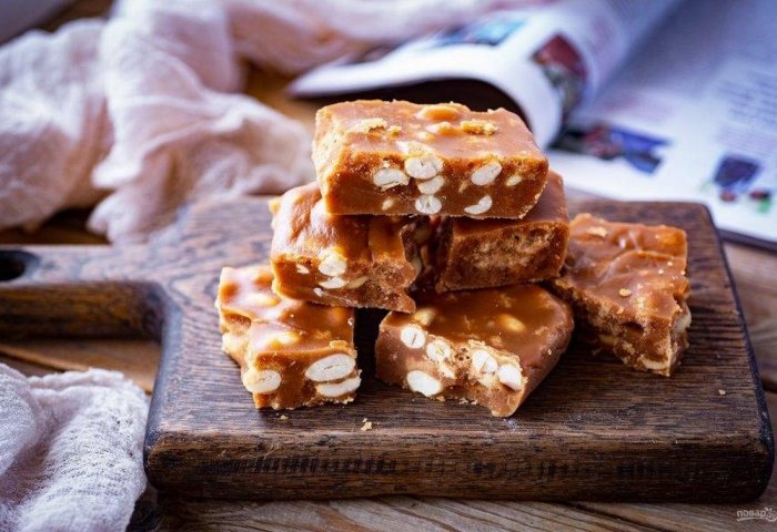 Turkmen Entrepreneur Launches Production of Caramel Candies With Roasted Peanuts Turkmen Entrepreneur Launches Production of Caramel Candies With Roasted Peanuts