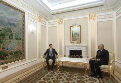 Türkmenistan Devlet Başkanı, Türk şirketlerinin yöneticileri ile görüştü