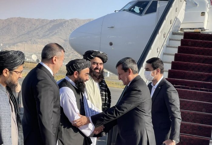 Top Turkmen Diplomat Arrives in Kabul For Consultations