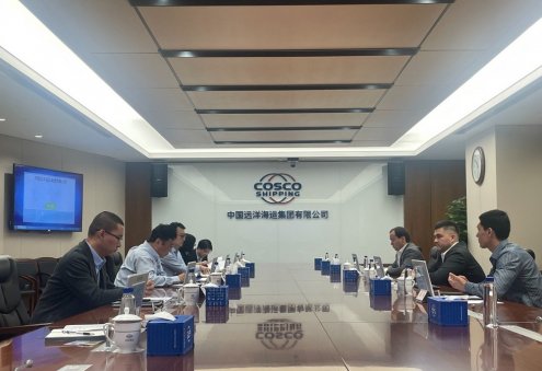 TULM and COSCO Shipping Group Discuss Container Shipments to Turkmenistan