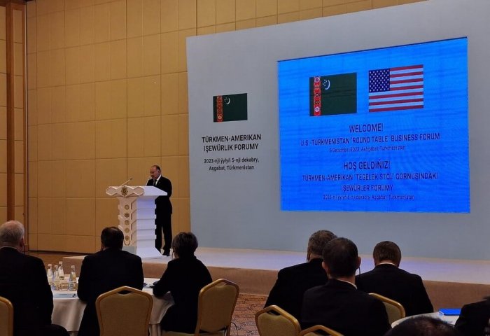 U.S.-Turkmenistan Business Forum Opens in Ashgabat