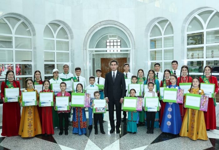Turkmen President Celebrates International Children's Day at Palace of Orphans