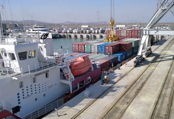 Türk limanları üzerinden 170 bin tondan fazla Türkmen kargosu nakledildi