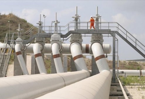 Азербайджан импортировал более 614,1 млн кубометров туркменского природного газа