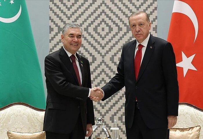 Gurbanguly Berdimuhamedov Meets Turkish Leader Recep Tayyip Erdogan 
