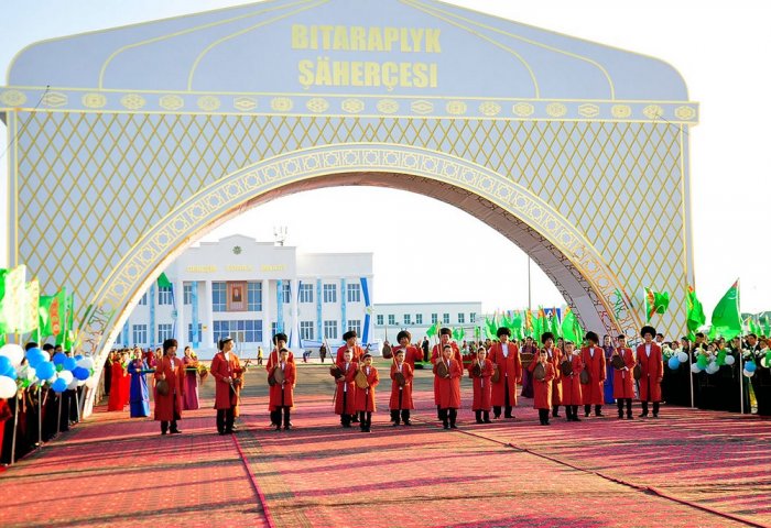 Daşoguz welaýatynda täze Bitaraplyk şäherçesi açyldy Daşoguz welaýatynda täze Bitaraplyk şäherçesi açyldy