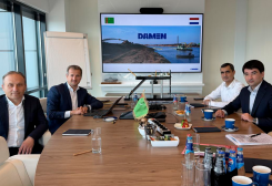 Turkmen Ambassador Discusses Shipbuilding With Damen Shipyards