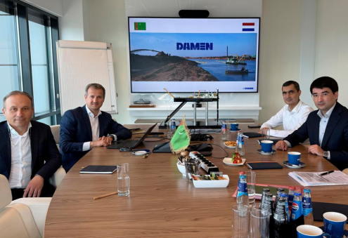 Посол Туркменистана и руководство Damen Shipyards обсудили сотрудничество в судостроении