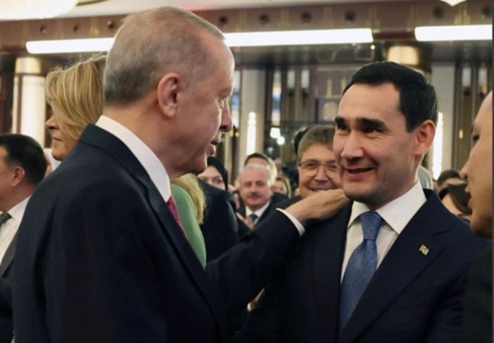 Türkmenistan Devlet Başkanı, Recep Tayyip Erdoğan'ın göreve başlama törenine katıldı