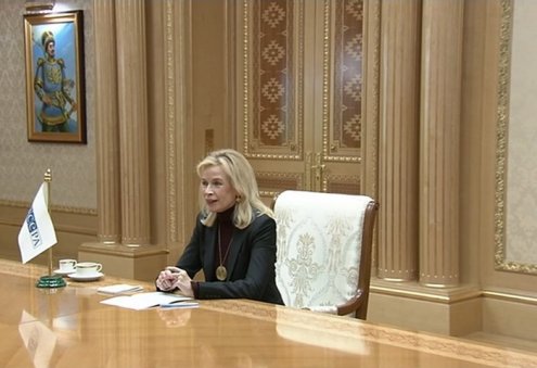 Президент Туркменистана принял председателя ПА ОБСЕ