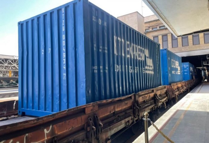 First Russia-India Cargo Train Passes Through Turkmenistan