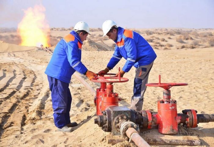 Туркменское управление «Lebapgazçykaryş» добыло около 10 млрд кубометров природного газа