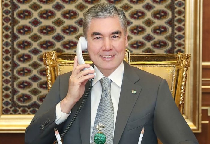 Gurbanguly Berdimuhamedov Holds Phone Talks With Valentina Matvienko