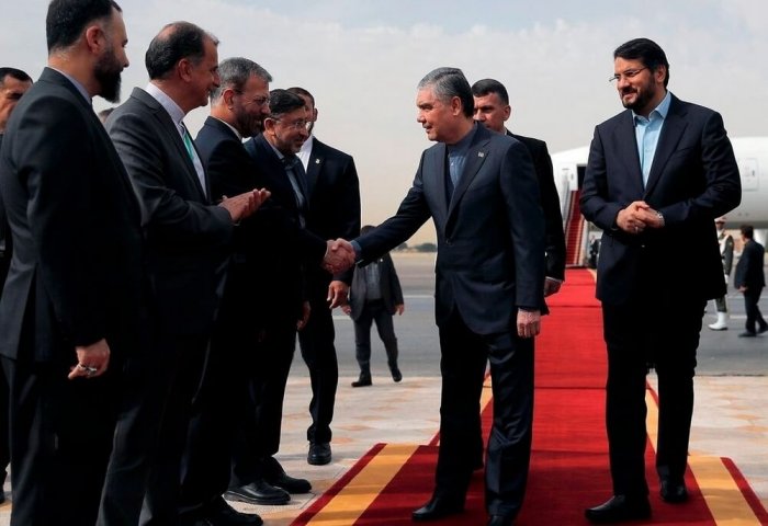 Gurbanguly Berdimuhamedov Starts Visit to Iran