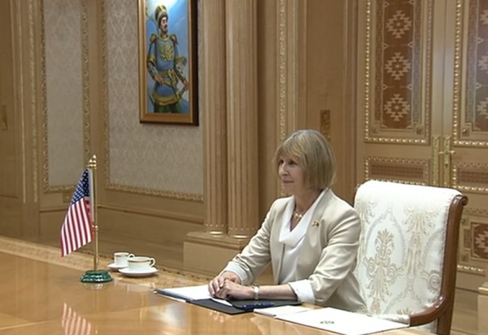 Serdar Berdimuhamedov Receives Newly Appointed U.S. Ambassador to Turkmenistan