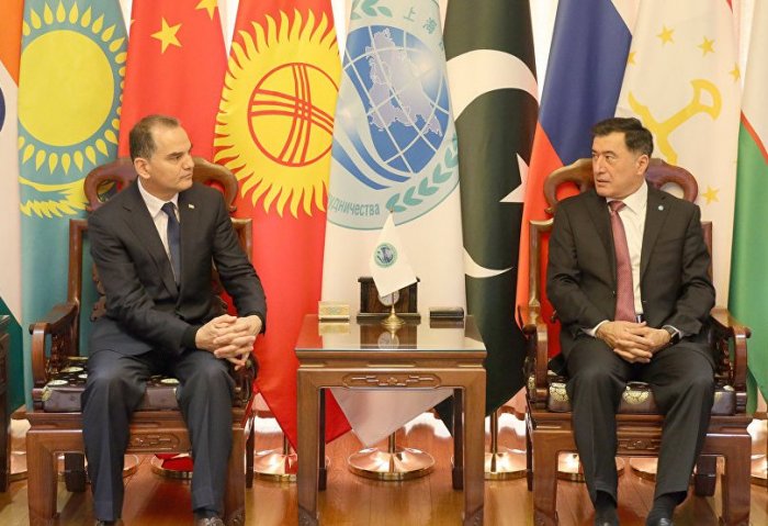 Turkmen Ambassador in China Holds Talks with SCO Secretary General