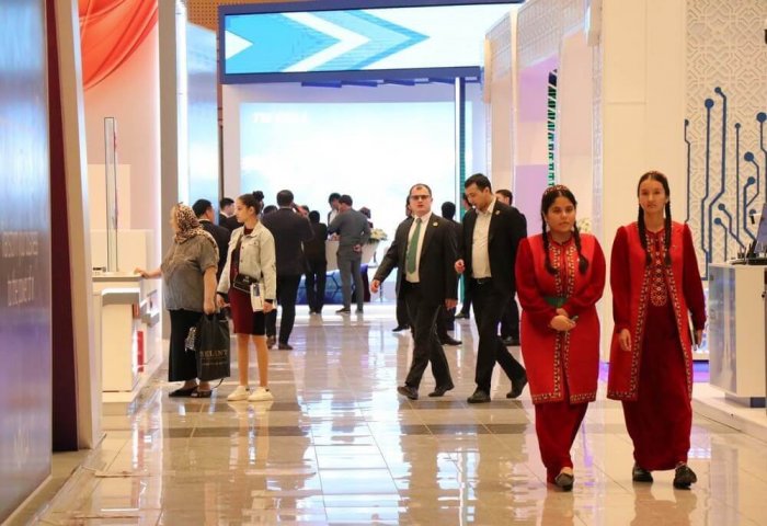Aşkabat’ta TürkmenTEL 2023 Sergisi ve Bilimsel Konferansı faaliyetlerine başladı