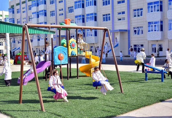 Türkmenabat kentinde 1.280 aileye yönelik konut kompleksi açıldı