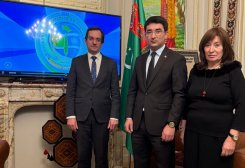 Turkmenistan Ambassador and Diplomatic World Institute Discuss Plans for 2025