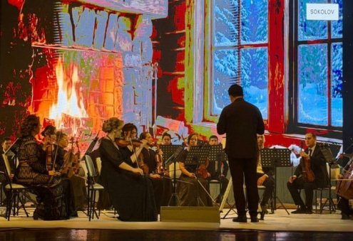 SOKOLOV провёл вечер искусства с оркестром Ровшена Непесова в Ашхабаде