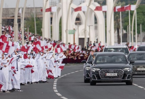 Türkmenistanyň Prezidenti Katar Döwletiniň Emirini Milli güni bilen gutlady