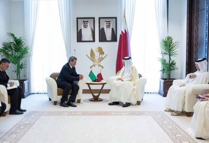 Türkmenistan we Katar Aşgabatda geçiriljek Halkara forumyň guramaçylyk meselelerini maslahatlaşdylar