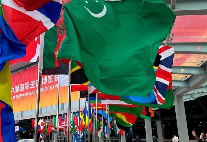 Туркменистан принимает участие в Китайской международной импортной выставке в Шанхае