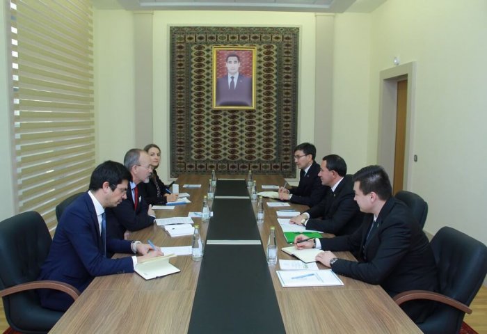 Türkmenistan’ın Paris’te yapılacak Avrasya Haftası’na katılması görüşüldü