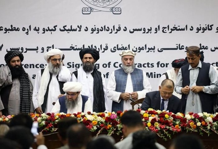 Afganistan, maden sahaları geliştirmesi İçin 6,5 milyar dolarlık sözleşme imzaladı