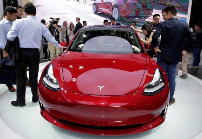 В Китае растёт интерес к электромобилям компании «Tesla»