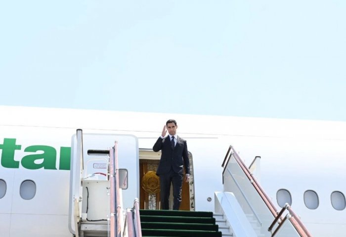 Turkmen President Visits Kazakhstan