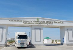 Türkmenistanda “Artyk” we “Garabogaz” gümrük nokatlarynyň durky täzelendi