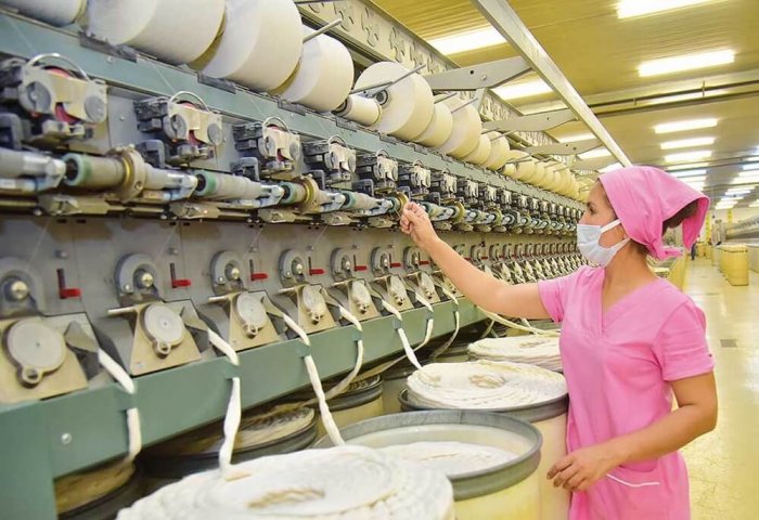 Cotton Mill in Turkmenabat Produces Aroud 800 Tons of Yarn
