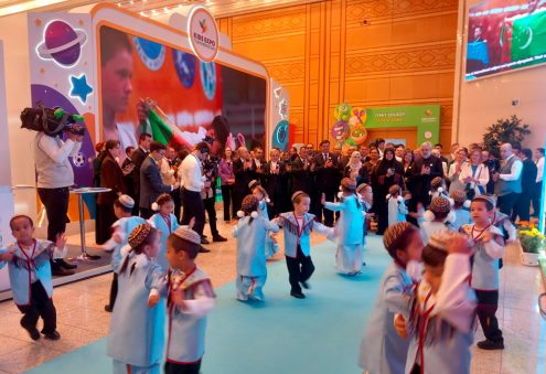 В Ашхабаде открылась международная выставка Kids Expo 2026