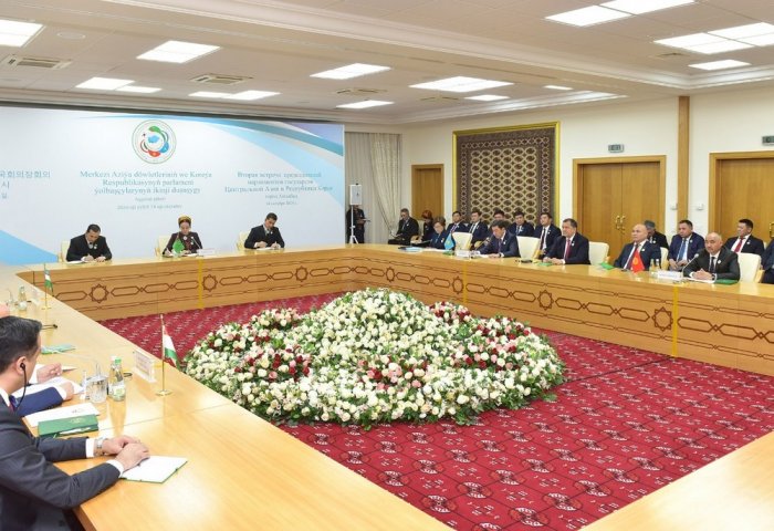 Central Asia, South Korea Parliament Speakers Meet in Ashgabat