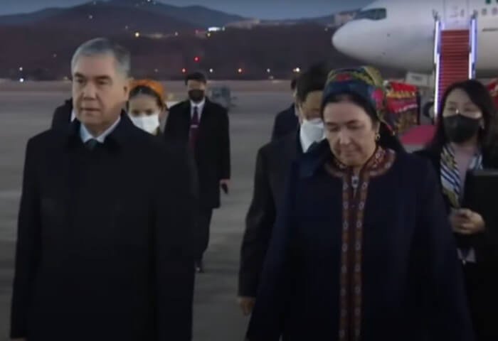 Gurbanguli Berdimuhamedov, resmi ziyaretle Güney Kore’ye gitti