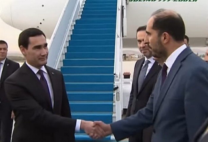 Türkmenistan Devlet Başkanı’nın Türkiye’ye ilk resmi ziyareti start aldı