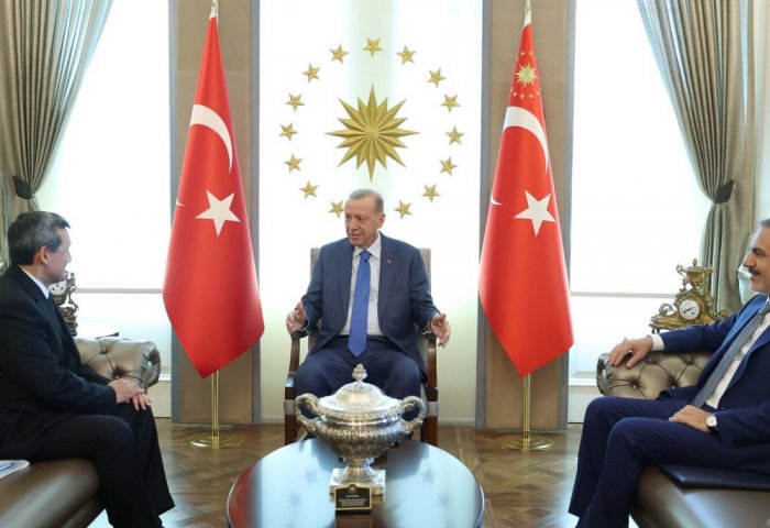 Top Turkmen Diplomat Met With Recep Tayyip Erdoğan in Ankara