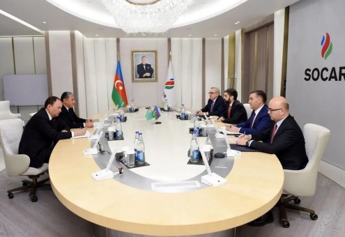 Türkmenistanyň we Azerbaýjanyň energiýa kompaniýalary hyzmatdaşlygyň geljekki mümkinçiliklerini maslahatlaşdylar