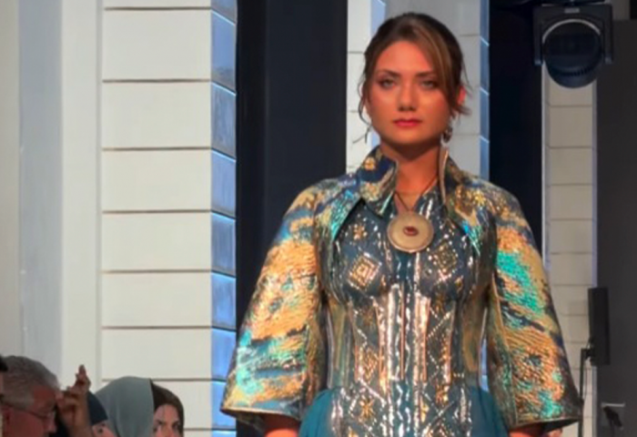 Туркменский дизайнер представила свою коллекцию на Tanger Fashion Week