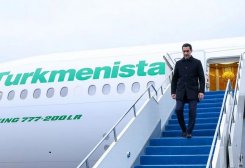 Türkmenistanyň Prezidenti sapar bilen Gazagystana bardy