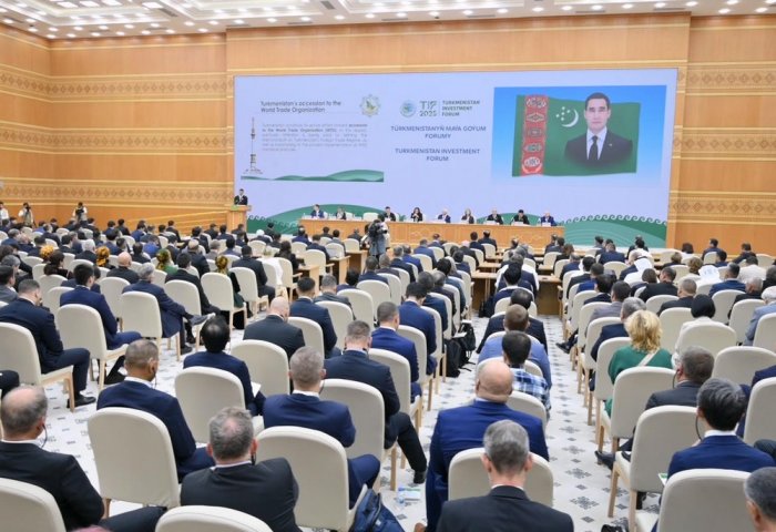 Awazada TIF-2025 maýa goýum forumy öz işine başlady Awazada TIF-2025 maýa goýum forumy öz işine başlady